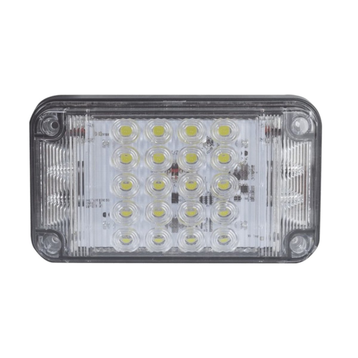 Luz de Advertencia de 7X4 pulgadas Color Claro Con Luces de Trabajo XLTE2345W - SILYMX