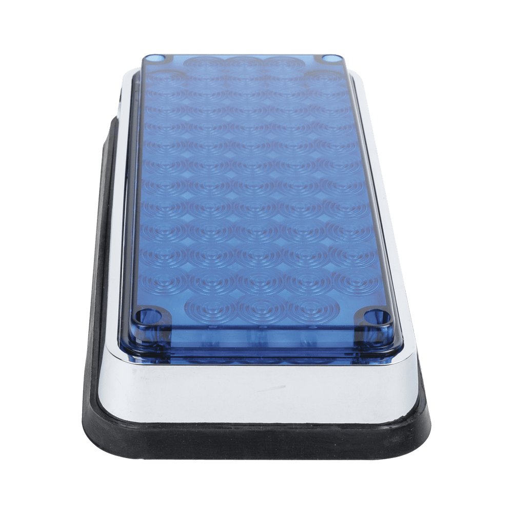 Luz de advertencia de 7x3 Color Azul Ideal para ambulancias X-LTE-295-B - SILYMX