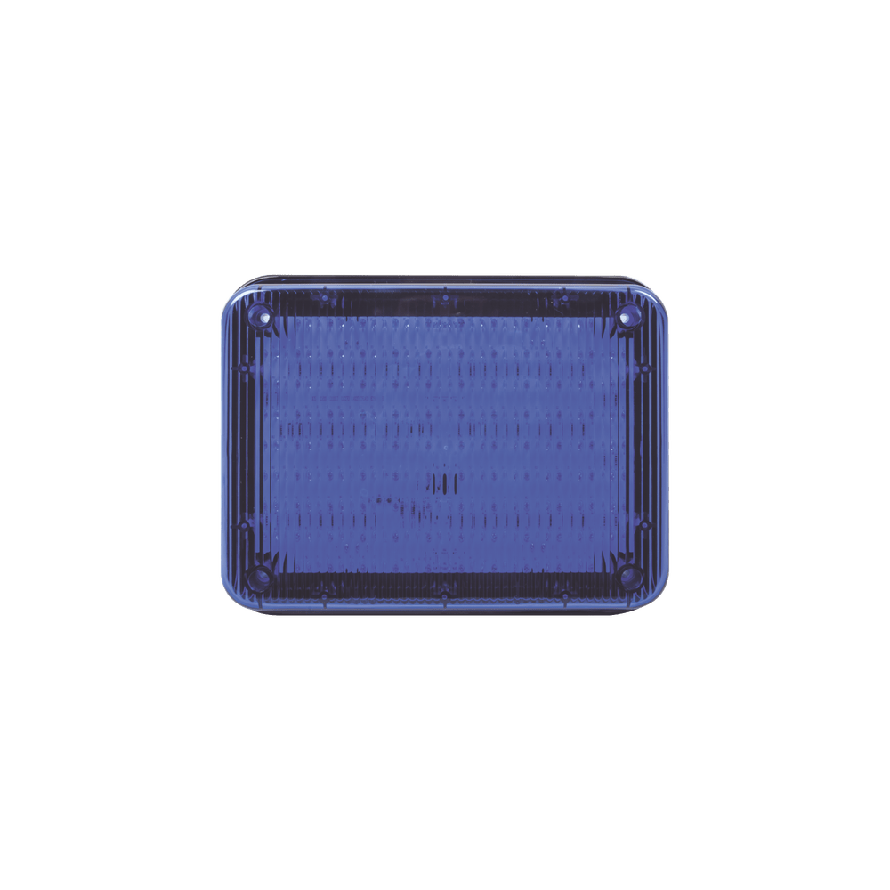 Luz de advertencia de 9x7 Color Azul Ideal para Ambulancias X-LTE-515-B - SILYMX