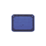 Luz de advertencia de 9x7 Color Azul Ideal para Ambulancias X-LTE-515-B - SILYMX