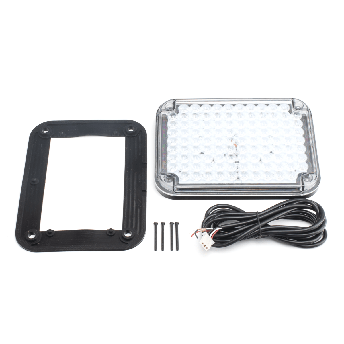 Luces Auxiliares VehicularesEPCOM INDUSTRIAL SIGNALINGXLTE515RWV2Luz de Advertencia LED 9×7" EPCOM XLTE515RWV2 · Bicolor Rojo/Claro · 104 LEDs · 12VDC · 10 Patrones de Destello - SILYMX