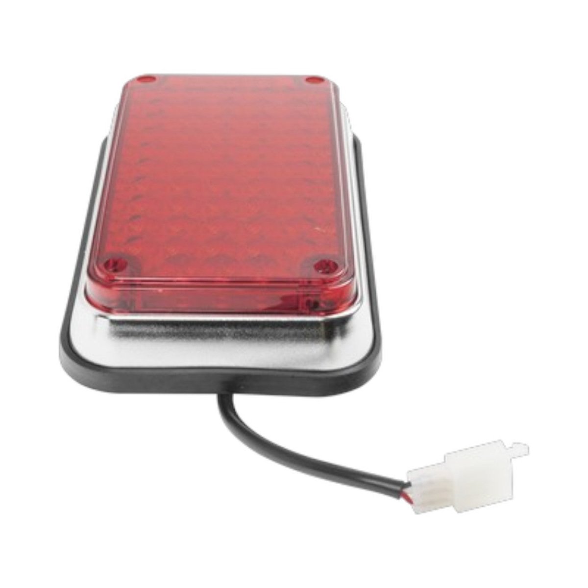 Luz de Advertencia de 6X4 pulgadas Color Rojo XLTE595-R - SILYMX