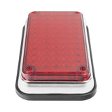 Luz de Advertencia de 6X4 pulgadas Color Rojo XLTE595-R - SILYMX