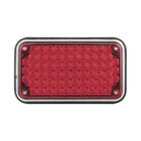 Luz de Advertencia de 6X4 pulgadas Color Rojo XLTE595-R - SILYMX
