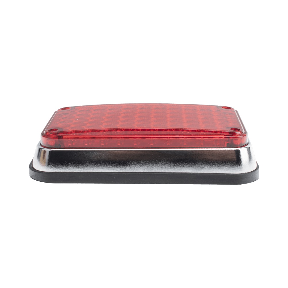 Luz de Advertencia de 6X4" Color Rojo Ideal para Ambulancias XLTE595RV2 - SILYMX