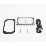 Luz de Advertencia de 6X4 pulgadas Bicolor Rojo y Claro XLTE595RWV2 - SILYMX