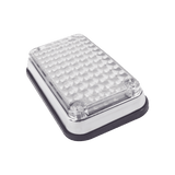 Luz de Advertencia de 6X4 Color Claro Ideal para Ambulancias X-LTE-595-W - SILYMX