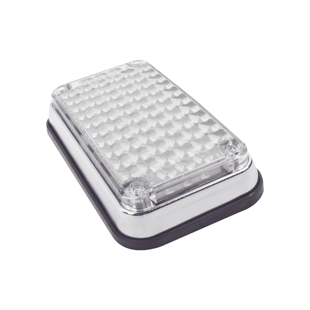 Luz de Advertencia de 6X4 Color Claro Ideal para Ambulancias X-LTE-595-W - SILYMX