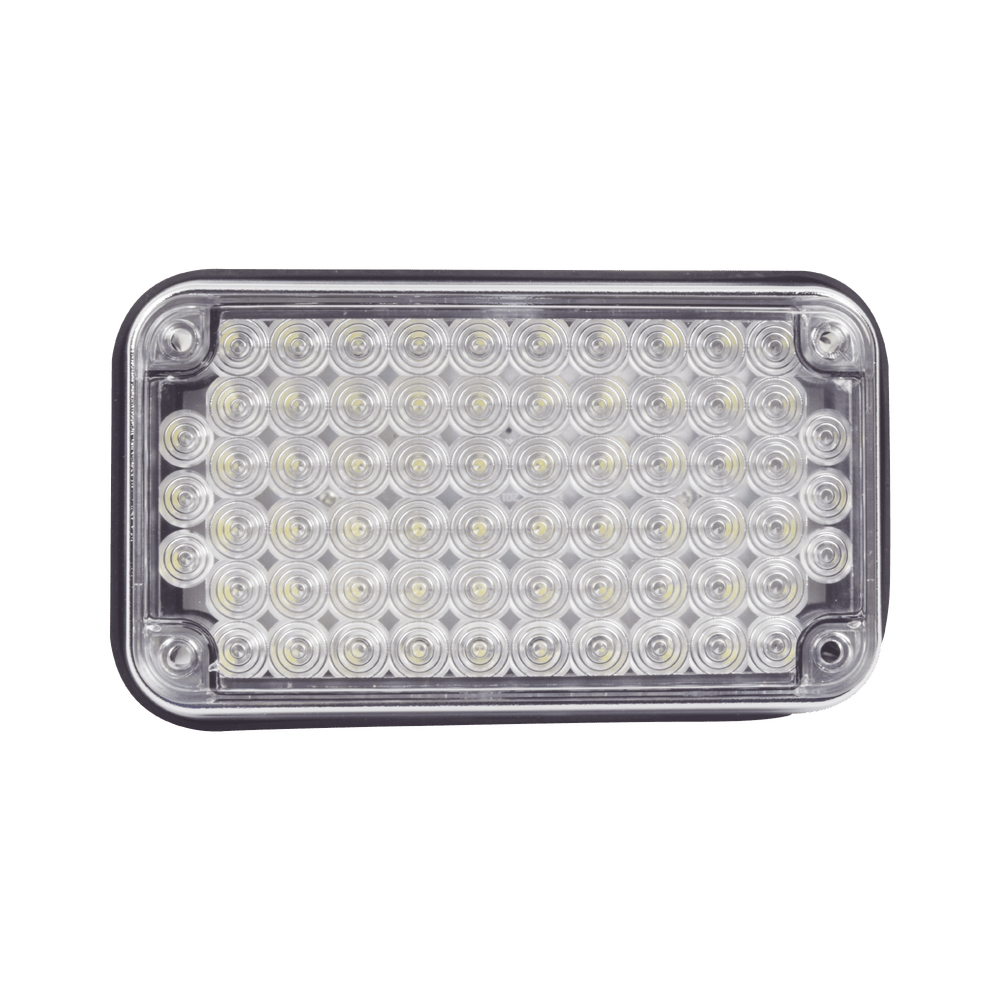 Luz de Advertencia de 6X4 Color Claro Ideal para Ambulancias X-LTE-595-W - SILYMX