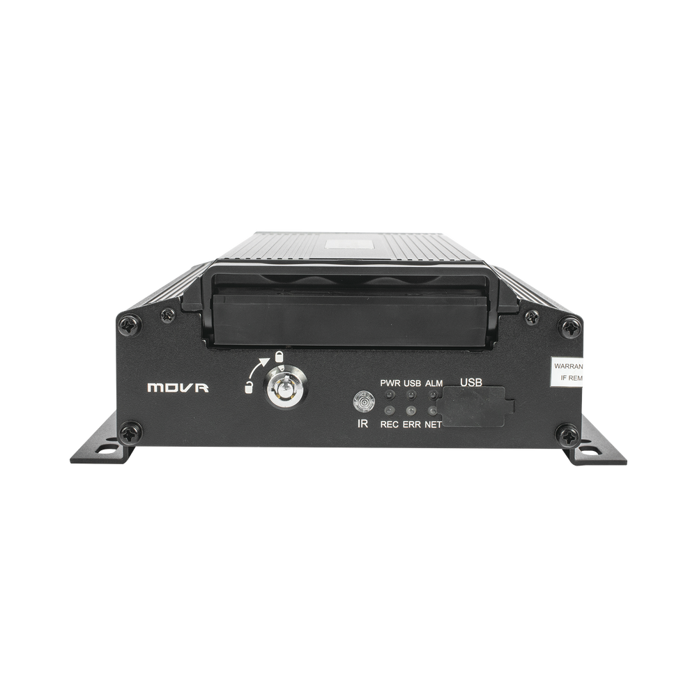 DVR Móvil Multiplataforma 4 Canales AHD 2 Megapixel Almacenamiento en HDD H.265 Chip IA Embebido Soporta 4G WiFi GPS XMR401NAHDS - SILYMX