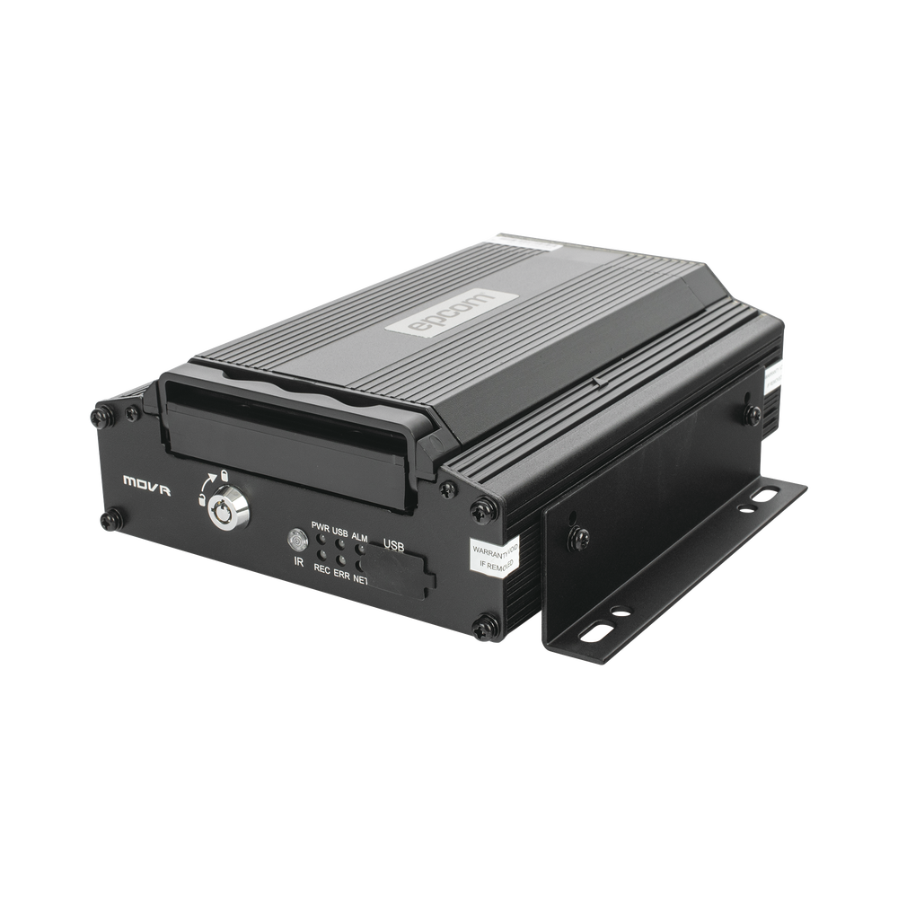 DVR Móvil Multiplataforma 4 Canales AHD 2 Megapixel Almacenamiento en HDD H.265 Chip IA Embebido Soporta 4G WiFi GPS XMR401NAHDS - SILYMX