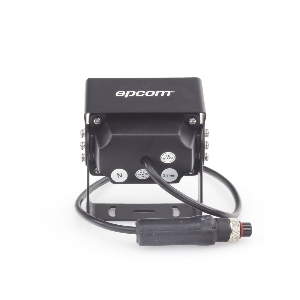 Cámara Turrent para vehiculos AHD 2 Megapixel Lente 2.8 mm 10 mts IR Uso en Exterior Compatible con DVR´s Moviles epcom XMR Conector Tipo Aviación XMR-CAM1080 - SILYMX