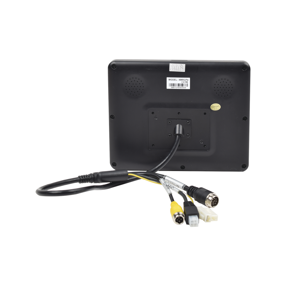 Panel de Control Dáctilar Multifuncional con Monitor de 7" Soporta Audio de Dos Vías Compatible con DVR´s Móviles XMR Epcom XMRCP4 - SILYMX