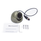 Cámara Mini Domo AHD 2 Megapixel / Lente 2.8 mm / 3 mts IR / Micrfono Integrado / Uso en Interior / Compatible con DVR´s Moviles epcom XMR / Conector Tipo Aviación - SILYMX