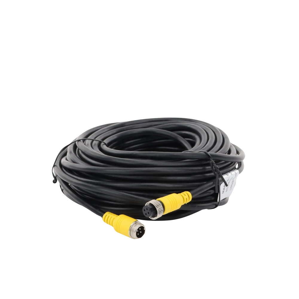 Cable extensor con conector tipo aviación de 15m solo para soluciones de videovigilancia móvil XMR