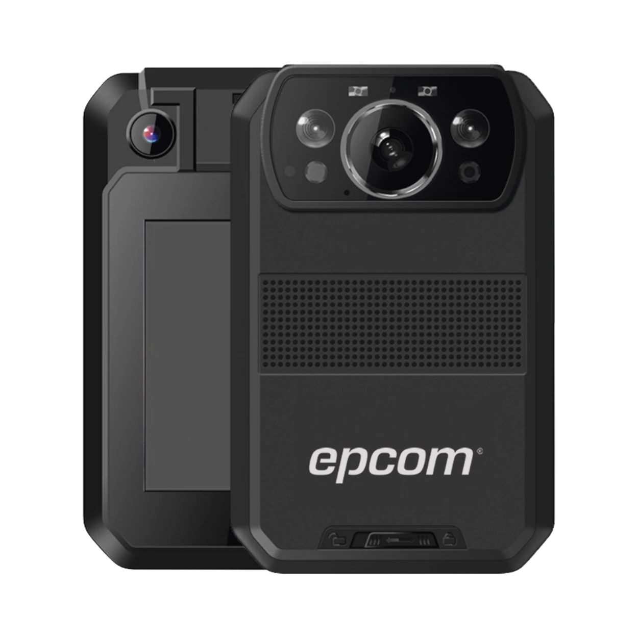 Body Camera para Seguridad EPCOM Video 4K GPS Interconstruido Conexion 4G-LTE WiFi Bluetooth Sistema basado en Android XMR-R3 - SILYMX