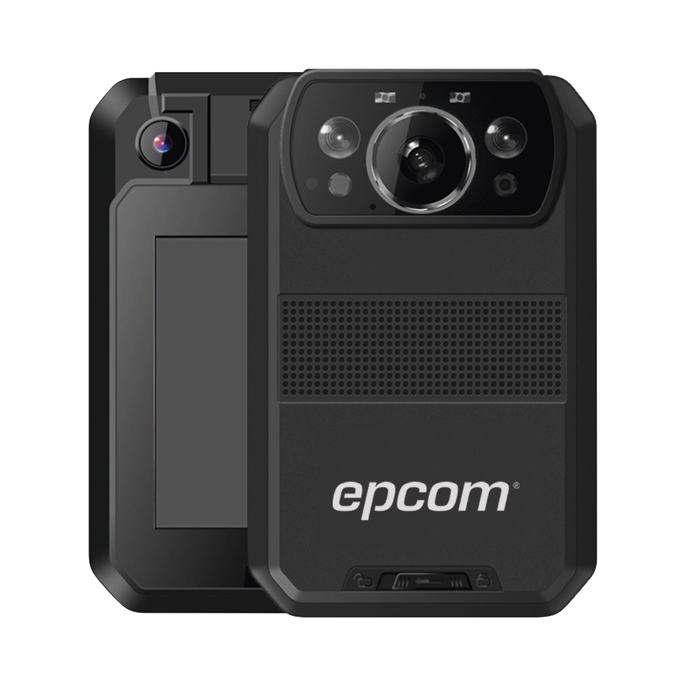 Body Camera para Seguridad EPCOM Video 4K GPS Interconstruido Conexion 4G-LTE WiFi Bluetooth Sistema basado en Android XMR-R3