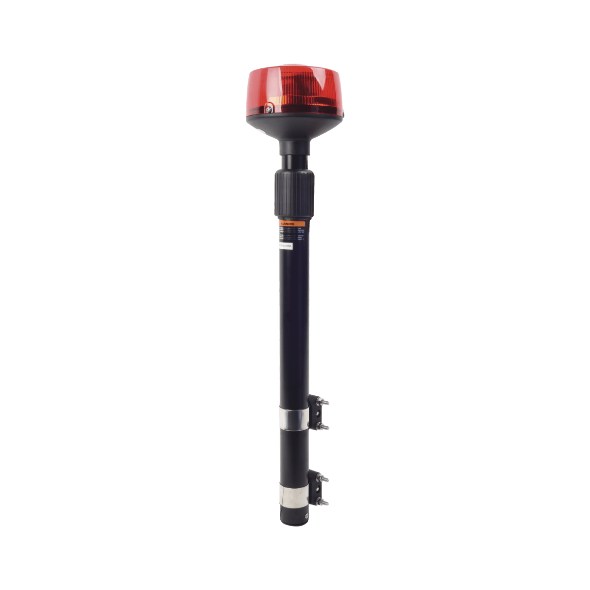 Luces Auxiliares VehicularesEPCOM INDUSTRIAL SIGNALINGXMWL100RLuz Telescópica Ultra Brillante para Motocicleta EPCOM XMWL100R · 9 LED 3W · Flasher 25 Patrones · 10 - 30 Vcc · Rojo - SILYMX
