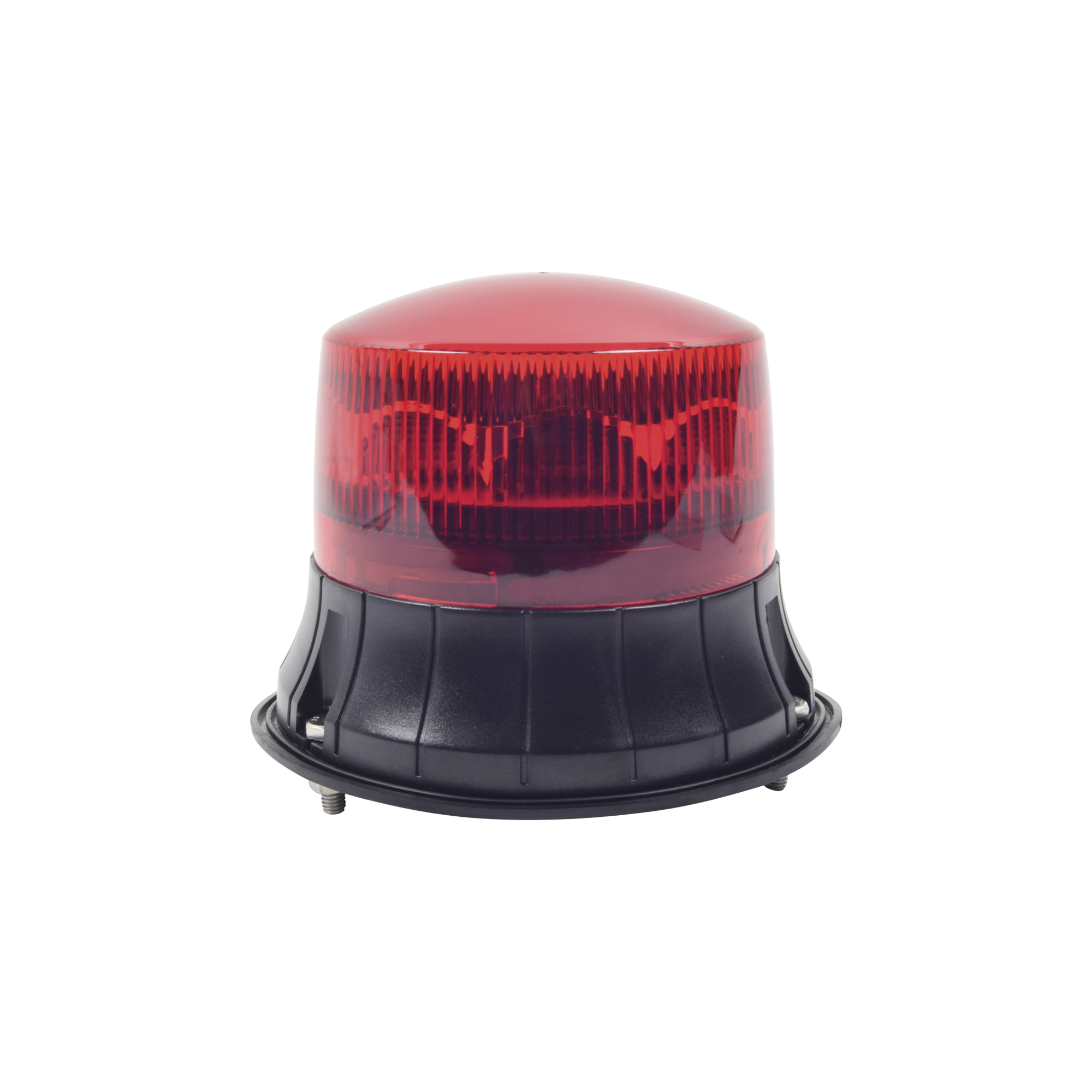 Burbuja LED giratoria color rojo, 9 LEDs, montaje permanente