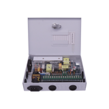 Fuente de poder PREMIUM 11-15 V 9 canales 16 A Alta tecnología en seguridad Doble ventilador Hasta 1.8 Amperes por Salida Filtro de ruido por canal Diseño de alta gama EPCOM POWERLINE XP9DC16HD - SILYMX