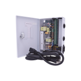 Fuente de poder PREMIUM 11-15 V 9 canales 16 A Alta tecnología en seguridad Doble ventilador Hasta 1.8 Amperes por Salida Filtro de ruido por canal Diseño de alta gama EPCOM POWERLINE XP9DC16HD - SILYMX