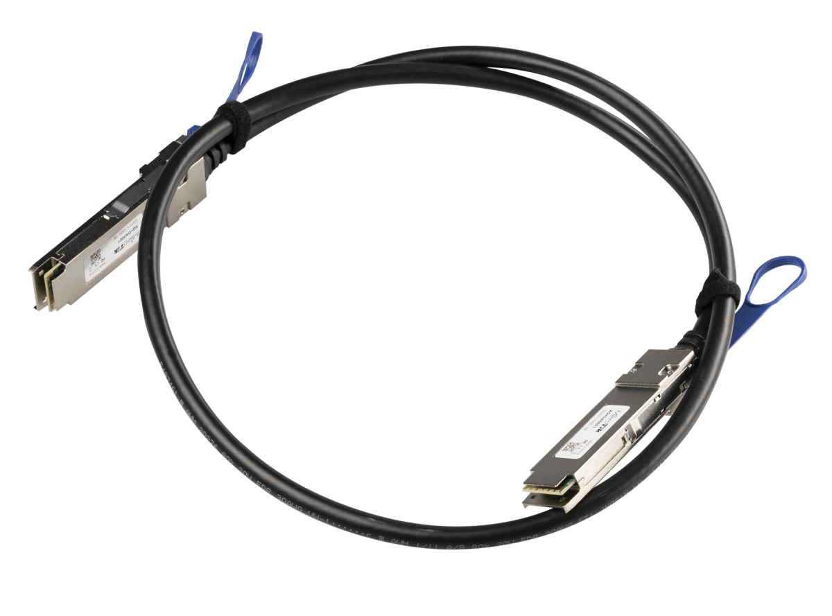 Cable de conexión directa 40/100 Gigabit QSFP28 1 metro XQ+DA0001 - SILYMX