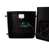 Radar Medidor de Velocidad de 3 Dígitos Doble Relevador Micro SD Puerto red TCP IP Detección de Exceso de Velocidad Integración con Cámara XRADAR-IP - SILYMX