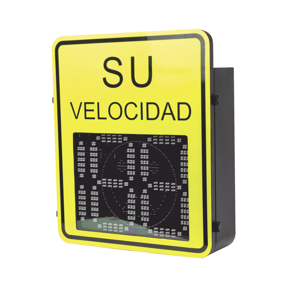 Radar Medidor de Velocidad de 3 Dígitos Doble Relevador Micro SD Puerto red TCP IP Detección de Exceso de Velocidad Integración con Cámara XRADAR-IP - SILYMX