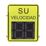 Radar Medidor de Velocidad de 3 Dígitos Doble Relevador Micro SD Puerto red TCP IP Detección de Exceso de Velocidad Integración con Cámara XRADAR-IP - SILYMX