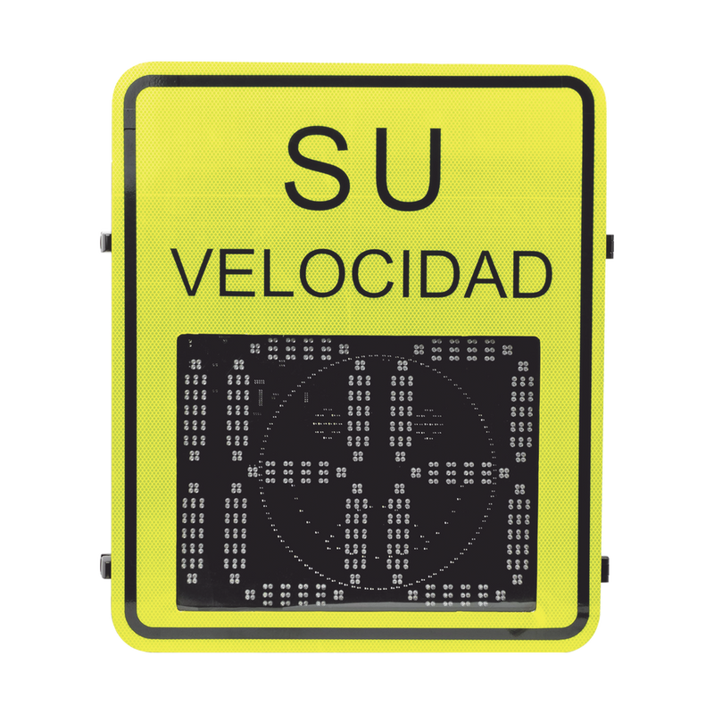 Radar Medidor de Velocidad de 3 Dígitos Doble Relevador Micro SD Puerto red TCP IP Detección de Exceso de Velocidad Integración con Cámara XRADAR-IP - SILYMX