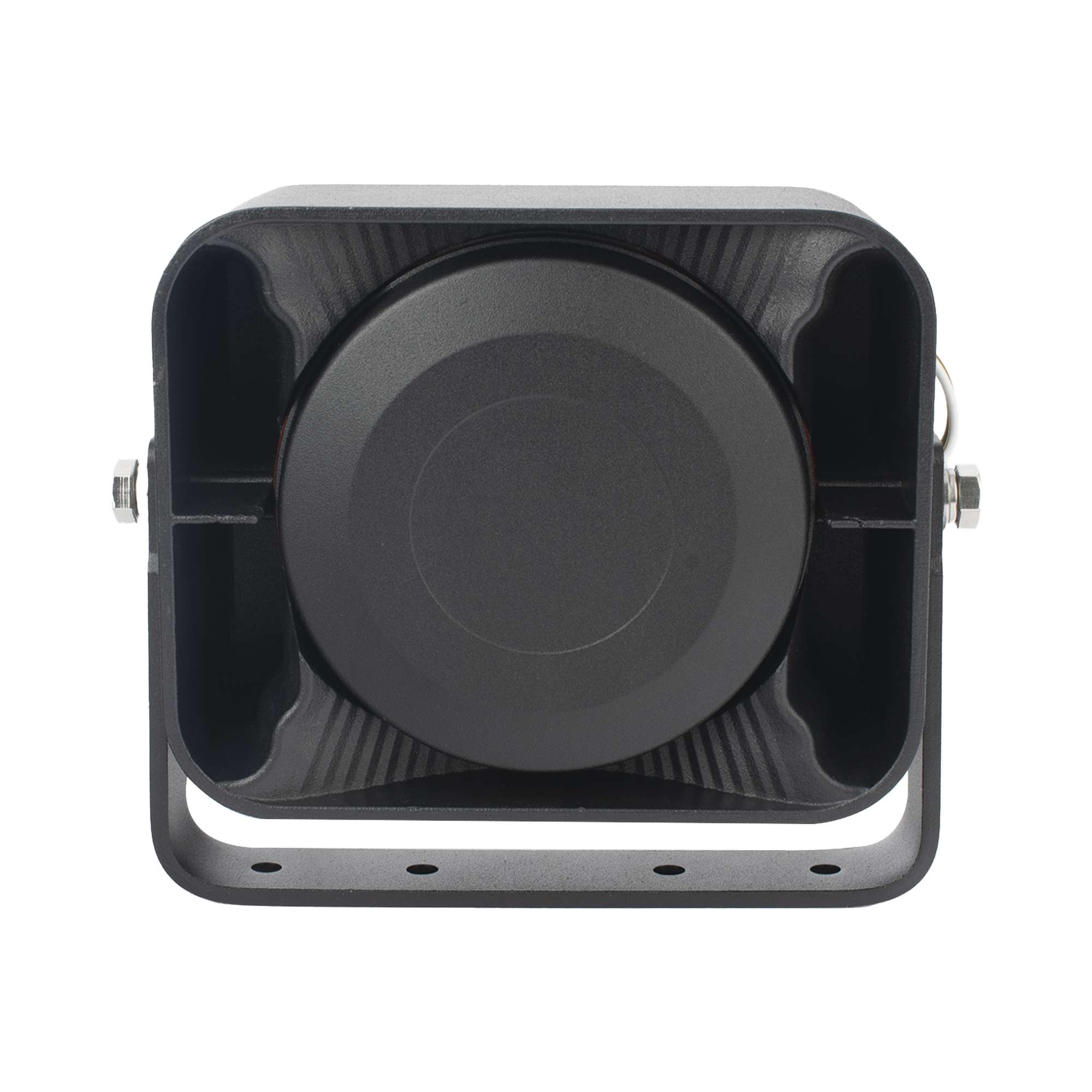 Bocina Compacta de Uso Rudo, 100 Watts de Potencia, Ideal para Vehículos de Encubierto, 8 Ohms de Impedancia