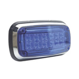 Luz de advertencia 8 X 4 pulgadas Color Azul IP67 SAE XT1885B - SILYMX