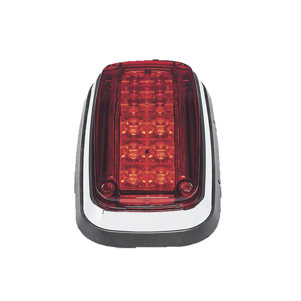 Luz de advertencia 8 X 4" Color Rojo IP67 SAE Ideal Ambulancias XT1885R - SILYMX