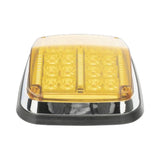 Luz de advertencia de 8 X 6pulgadas Color Ámbar SAE IP67 XT1895A - SILYMX