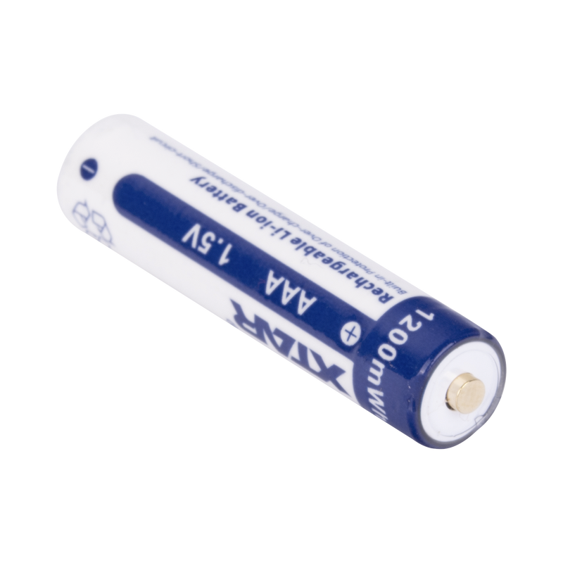 Batería XTAR AAA Li-Ion Recargable compatible con cargador XTAR-BC4 (no incluido) SYSCOM PARTS XTAR-AAA-LI-ION - SILYMX