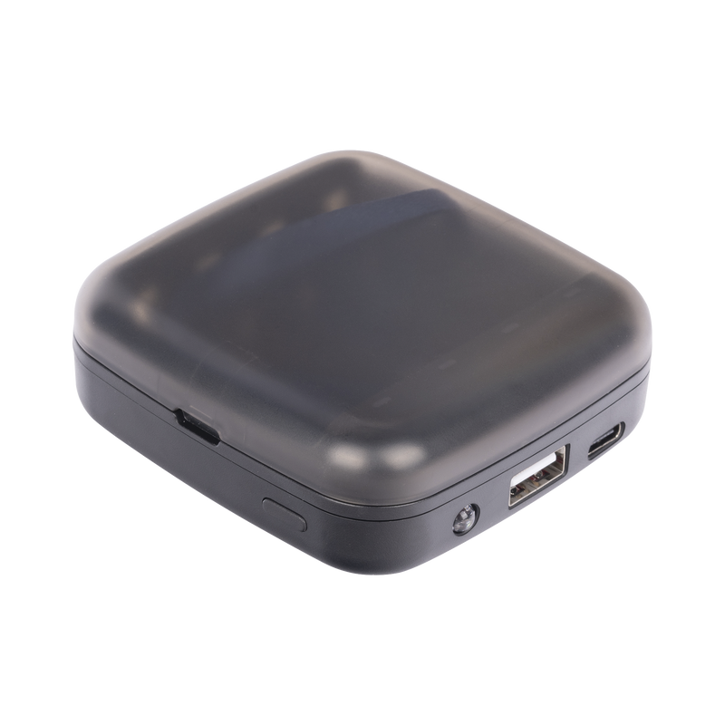 Power bank y Cargador para baterías 2 en 1  carga individual y/o  simultánea hasta 4 baterías  (AA y AAA Ni-MH y Li-Ion) SYSCOM PARTS XTAR-BC4