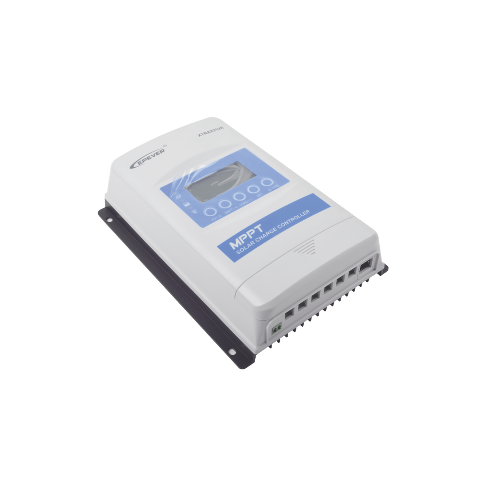 Controlador Solar EPEVER MPPT 20A 12/24V Máximo Voltaje de Circuito Abierto Voc 100Vcc Baterías de Litio XTRA-2210-N - SILYMX