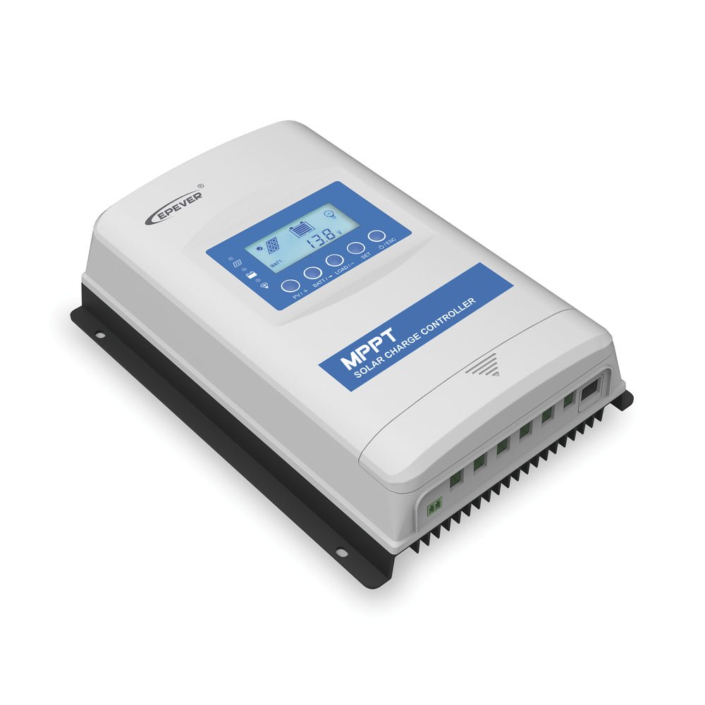 Controlador Solar EPEVER MPPT 30A 12/24/36/48 V Máximo Voltaje de Circuito Abierto Voc 150 Vcc para Baterías de Litio XTRA-3415-N - SILYMX