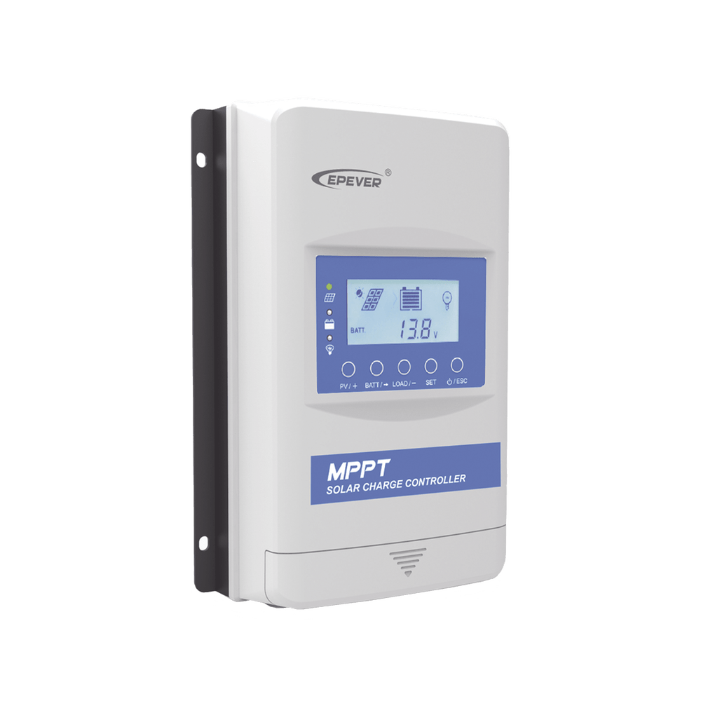 Controlador Solar MPPT 40A 12/24V Máximo Voltaje de Circuito Abierto Voc 100Vcc Configurable para Baterías de Litio XTRA-4210-N - SILYMX