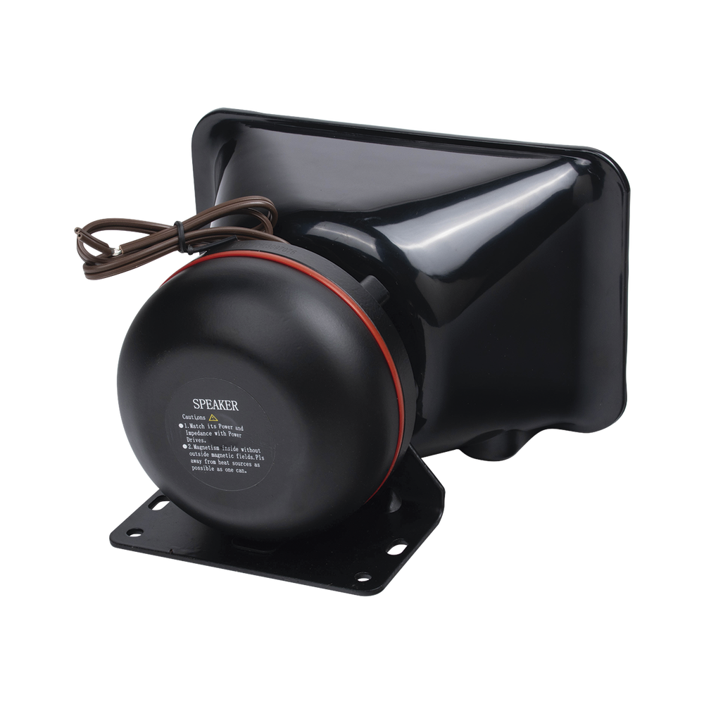 Bocina de uso Rudo de 100 W Alto Rendimiento y Base en Aluminio 8 Ohms de Impedancia XYD100 - SILYMX