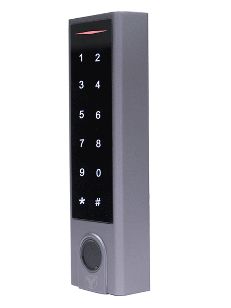Control de Acceso con Teclado Touch  Huella Tarjetas ID 125 Khz YK-1068A - SILYMX