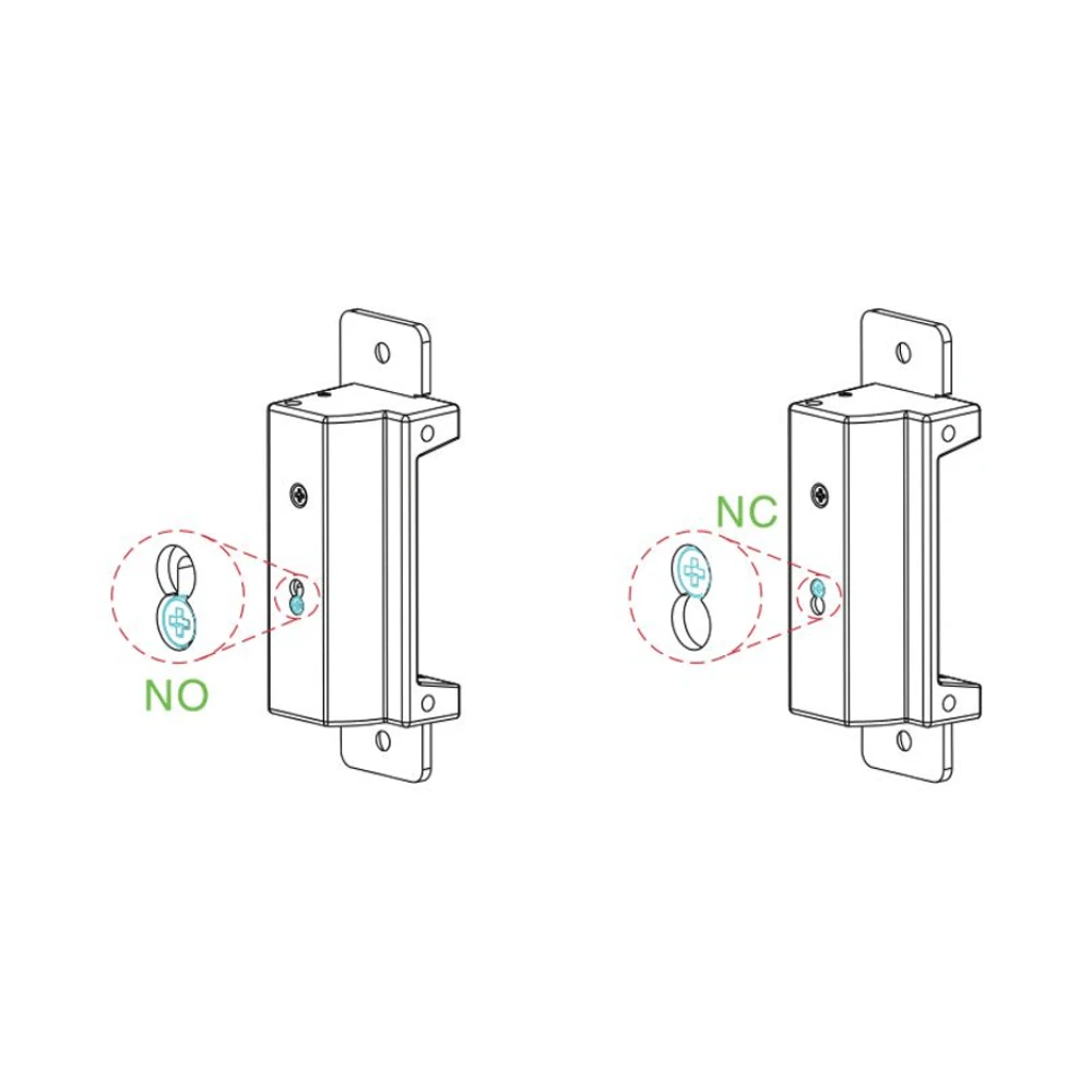 Cerradura Eléctrica para Control de Acceso Señal Ajustable NO y NC YS-138-S - SILYMX