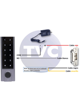 Cerradura Eléctrica para Control de Acceso Señal Ajustable NO y NC YS-138-S - SILYMX
