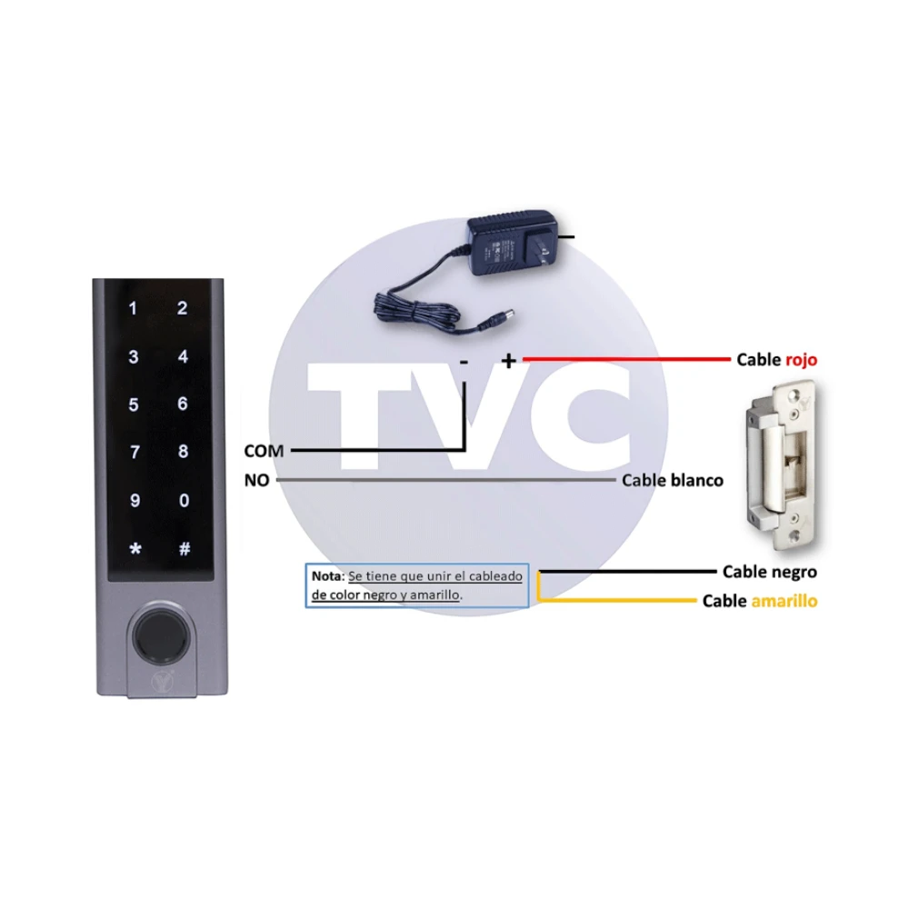 Cerradura Eléctrica para Control de Acceso Señal Ajustable NO y NC YS-138-S - SILYMX