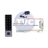 Cerradura Eléctrica para Control de Acceso Señal Ajustable NO y NC YS-138-S - SILYMX