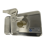 Cerradura inteligente anti impacto cuenta con juego de 3 llaves ABK-703B-S - SILYMX