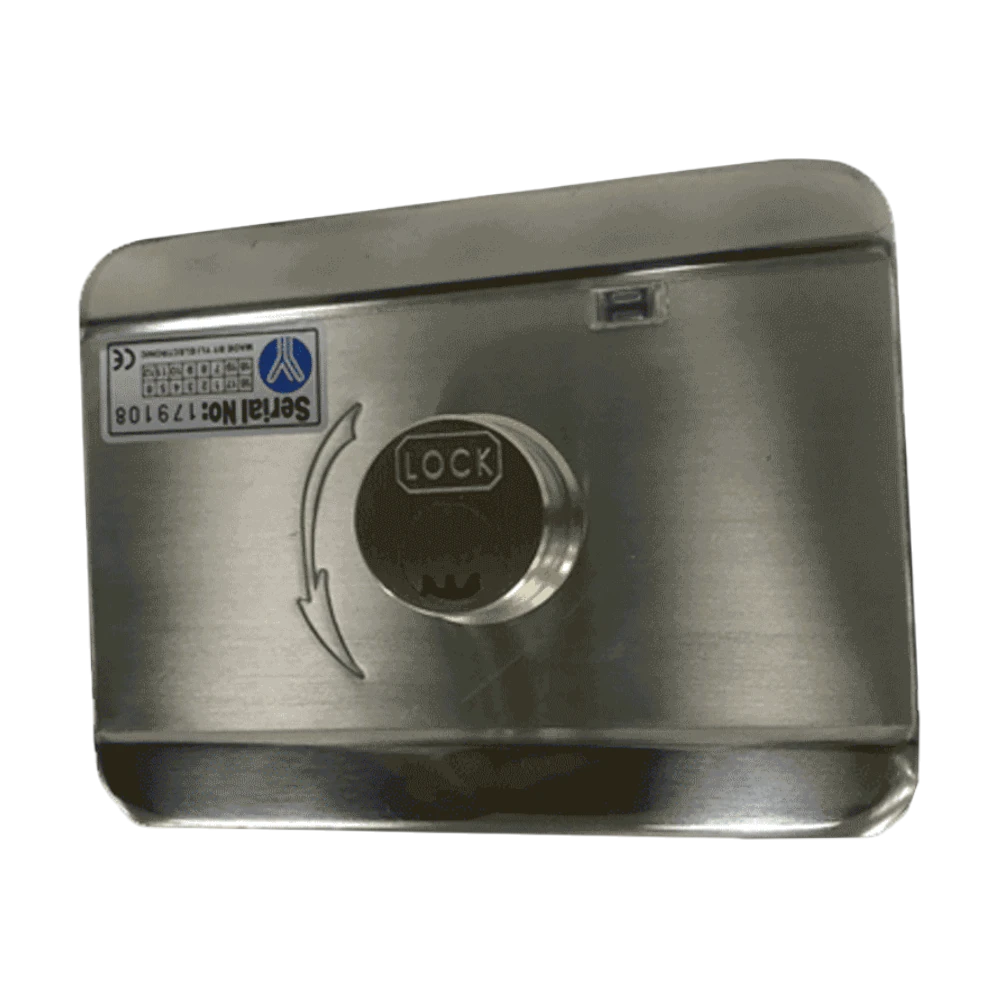 Cerradura inteligente anti impacto cuenta con juego de 3 llaves ABK-703B-S - SILYMX