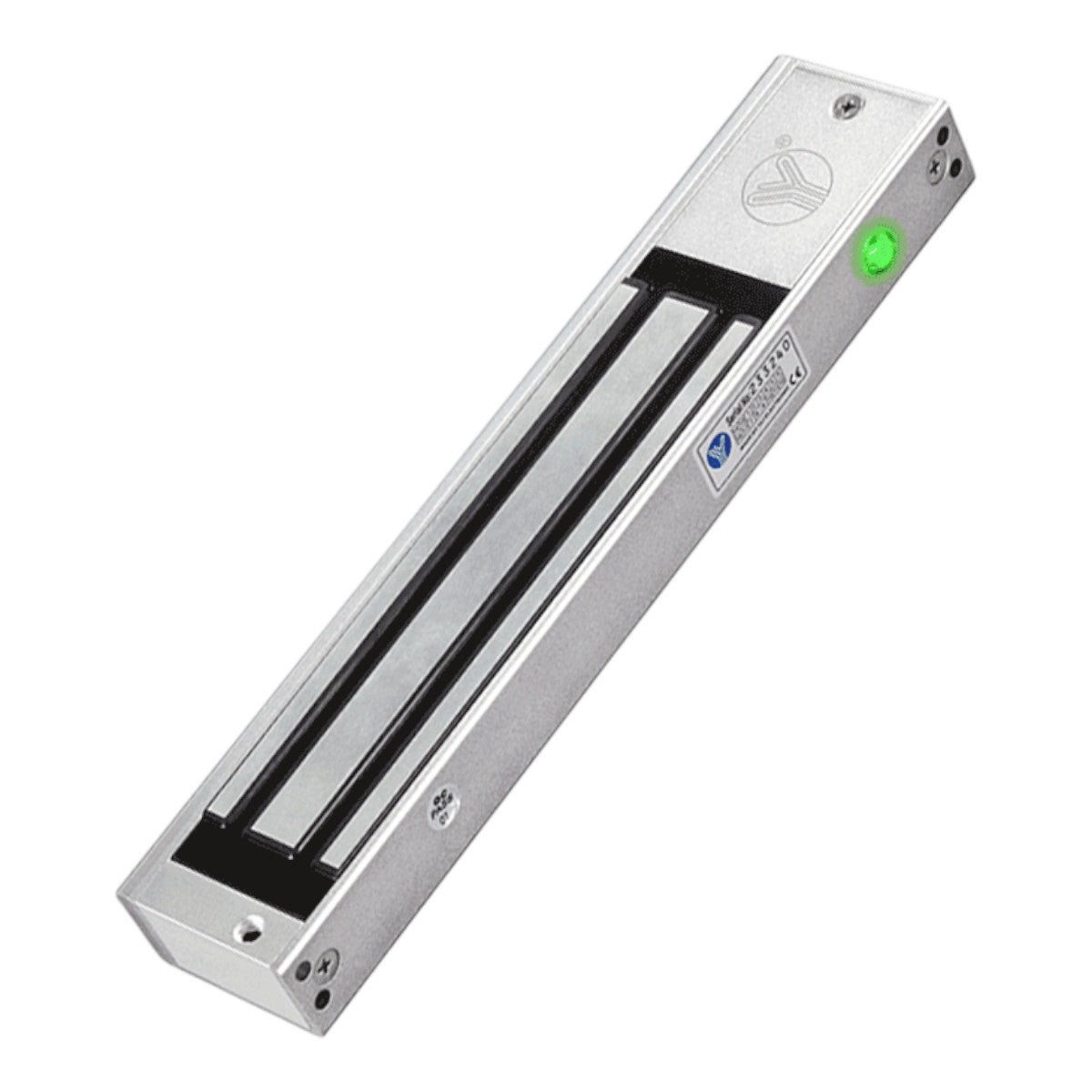 Cerradura Magnética con LED Fuerza de Sujeción 280Kg 600Lb Voltaje Dual 12v 24 VDC  Puertas de madera vidrio metálica YL1 YM-280N(LED) - SILYMX