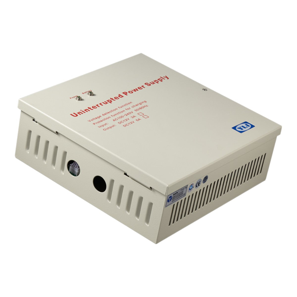 Paquete de contrachapa magnética de 120 kg o 264 lb, incluye soporte para instalación en ZL y Gabinete de energía con salida de 12 VDC soporta batería de respaldo LM1805 + YP902123 + LMB180ZL - SILYMX