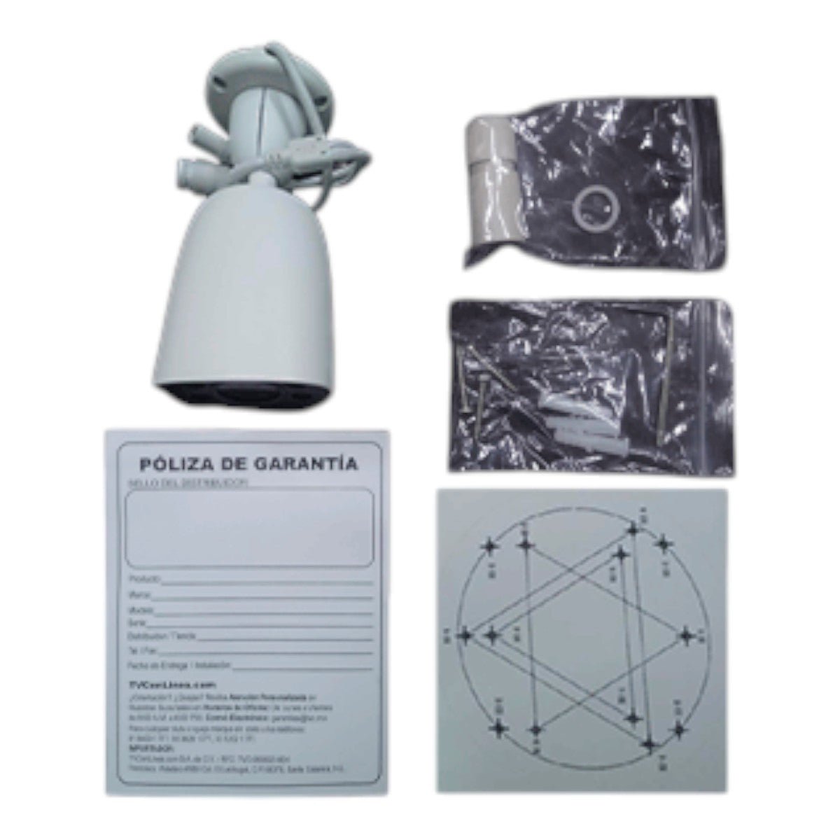 Cámara IP Bullet 5 Megapíxeles Compresión H.265 Lente 3.6 mm Alcance IR 30 mts Detección Facial Micrófono Integrado Carcasa metálica PoE IP67 P2P ONVIF Profile S BS-855P22C-S7-MI - SILYMX